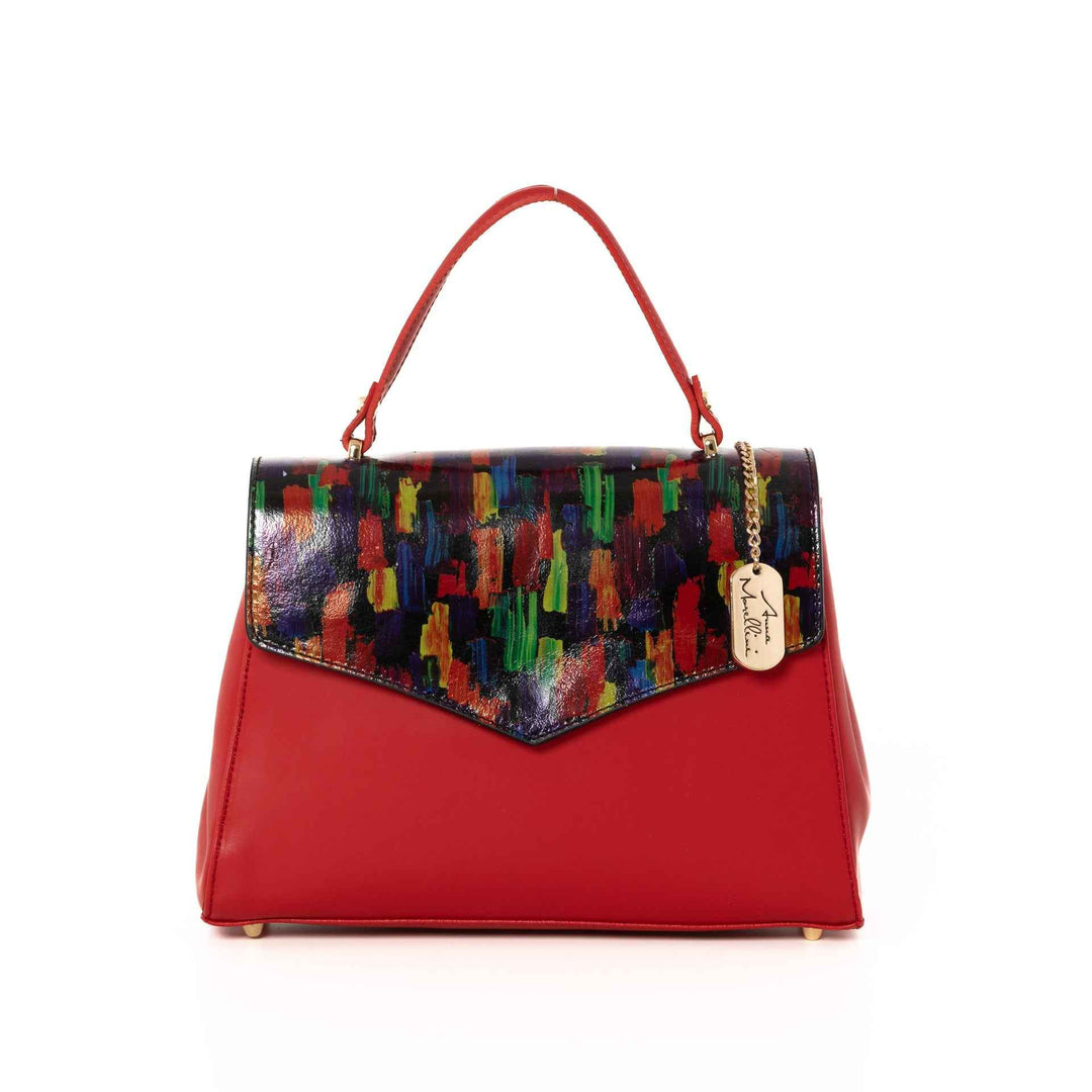 Anna Signature #018 - WB390823-RED (L214)+MULTIBRGHT BLACK