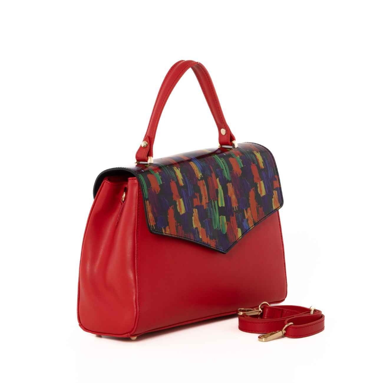 Anna Signature #18- WB390823-RED (L214)+MULTIBRGHT BLACK