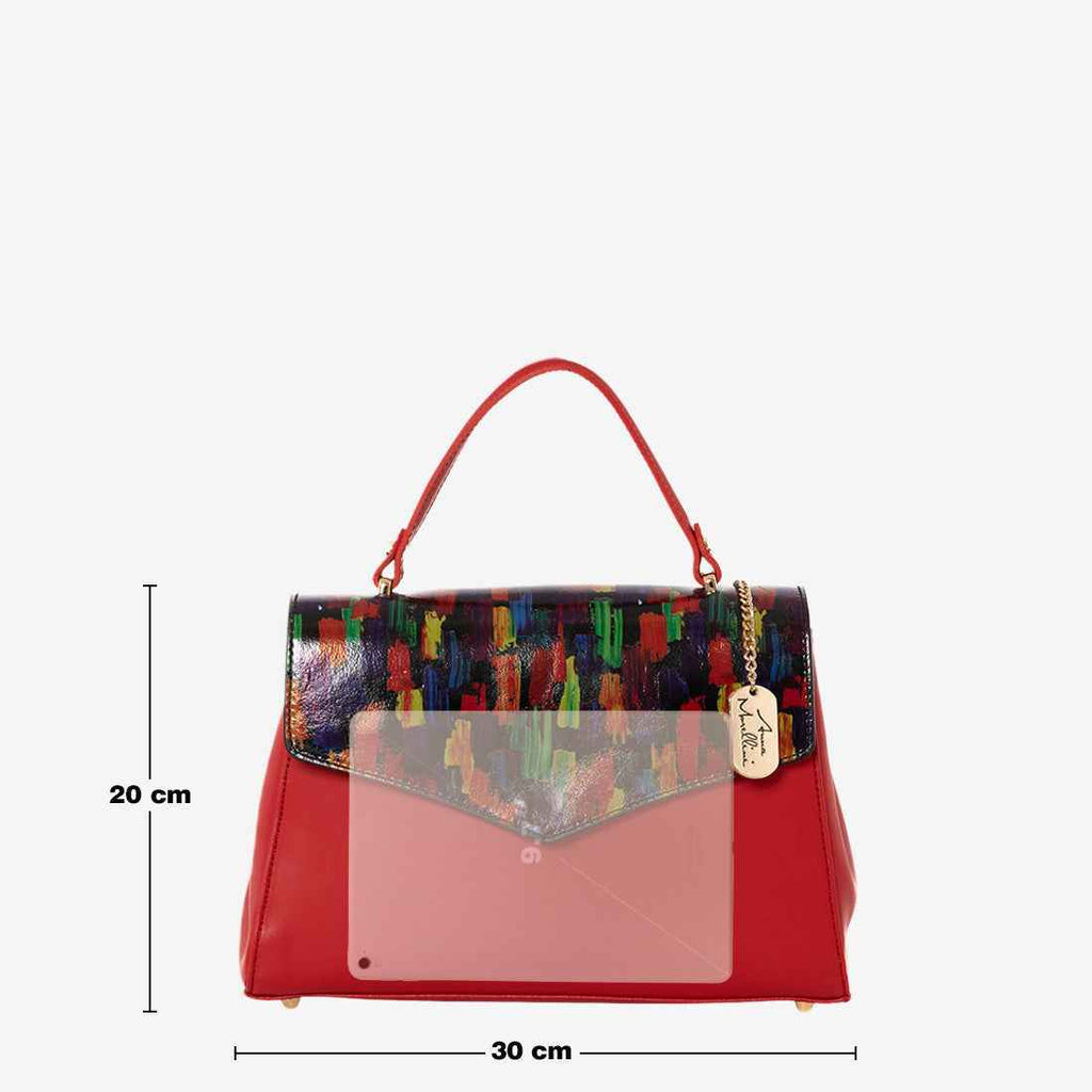 Anna Signature #018 - WB390823-RED (L214)+MULTIBRGHT BLACK