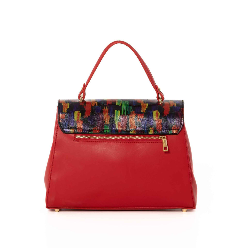 Anna Signature #018 - WB390823-RED (L214)+MULTIBRGHT BLACK