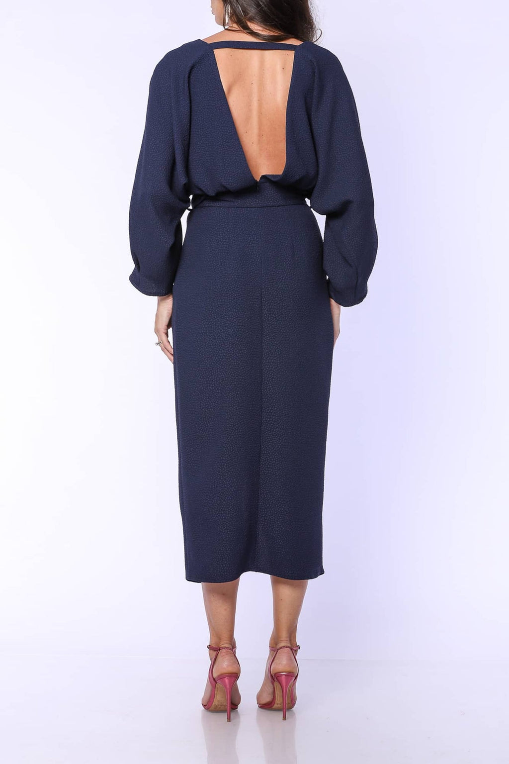 YVN CLASSY ELEGANCE MIDI DRESS