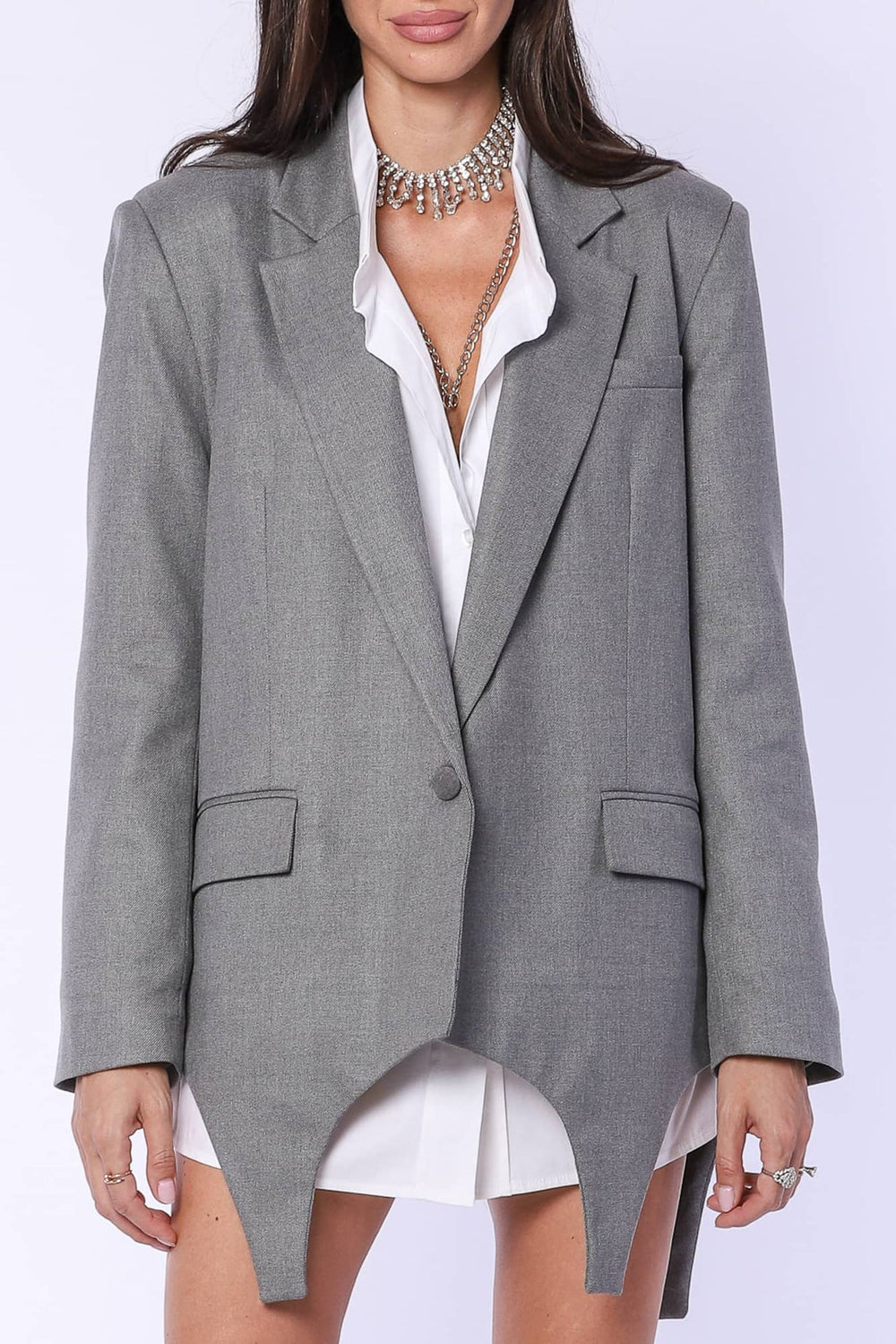 YVN POSH OVERSIZED BLAZER - Fashion Roots