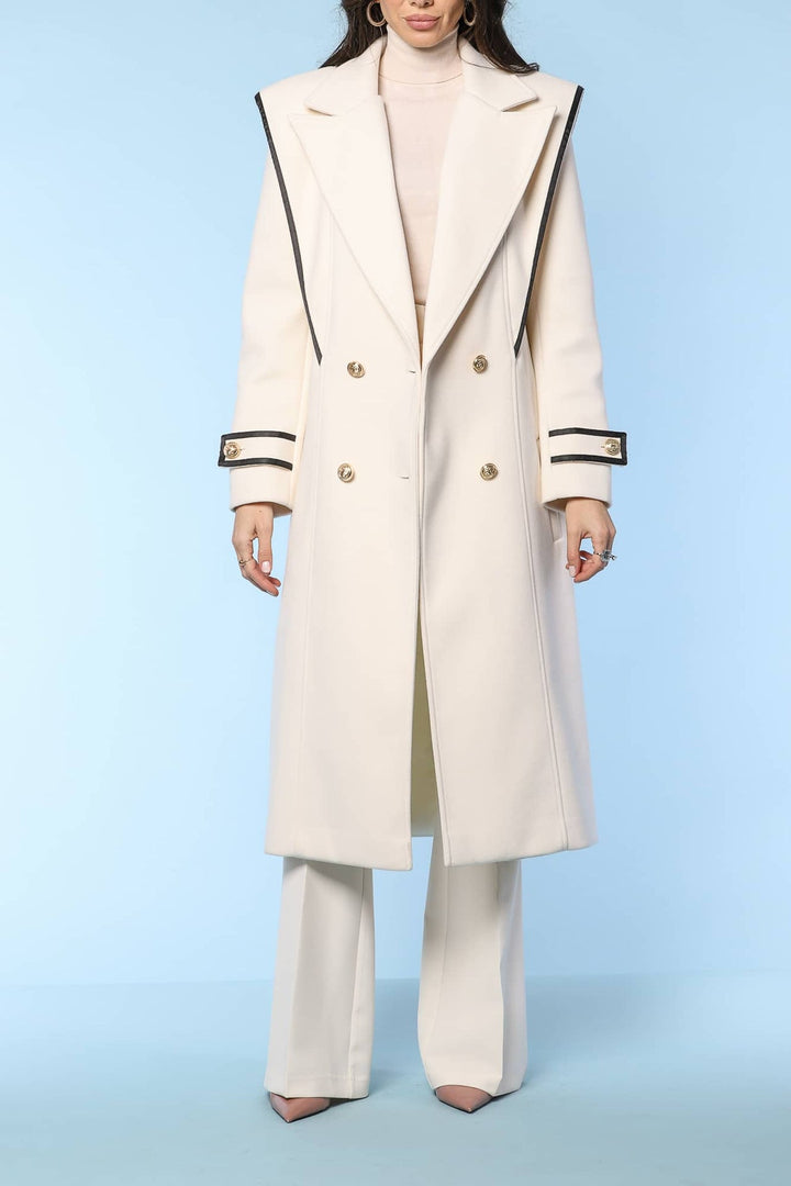 YVN POWER STATEMENT LONG COAT - Fashion Roots