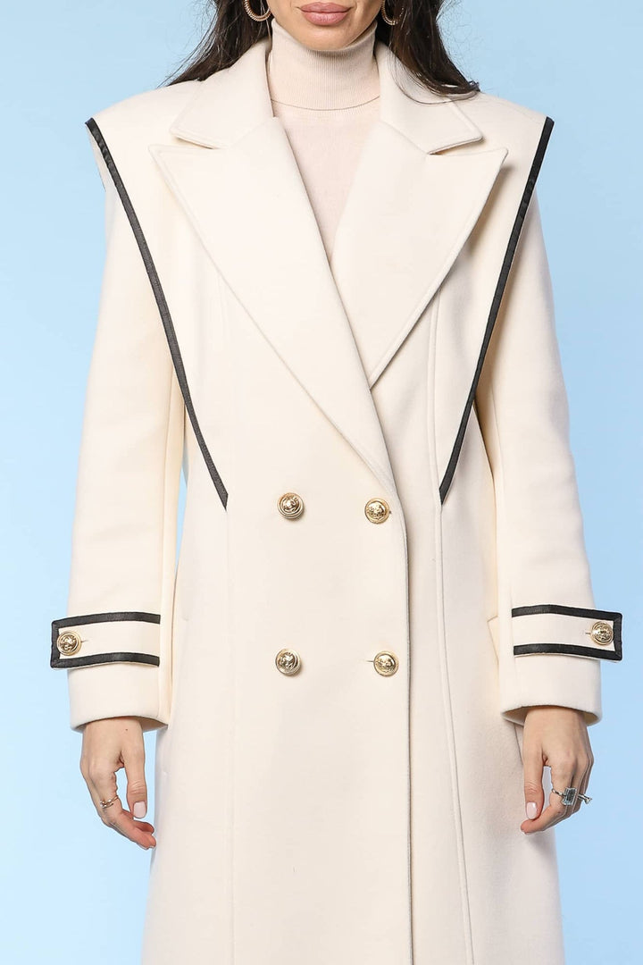 YVN POWER STATEMENT LONG COAT - Fashion Roots