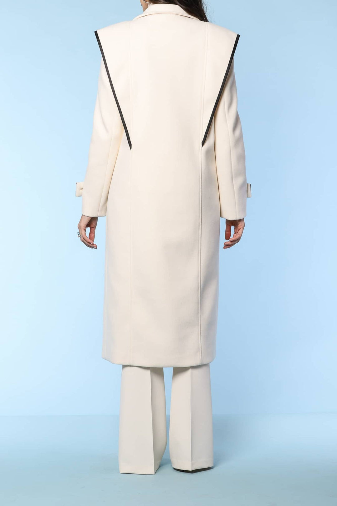 YVN POWER STATEMENT LONG COAT - Fashion Roots