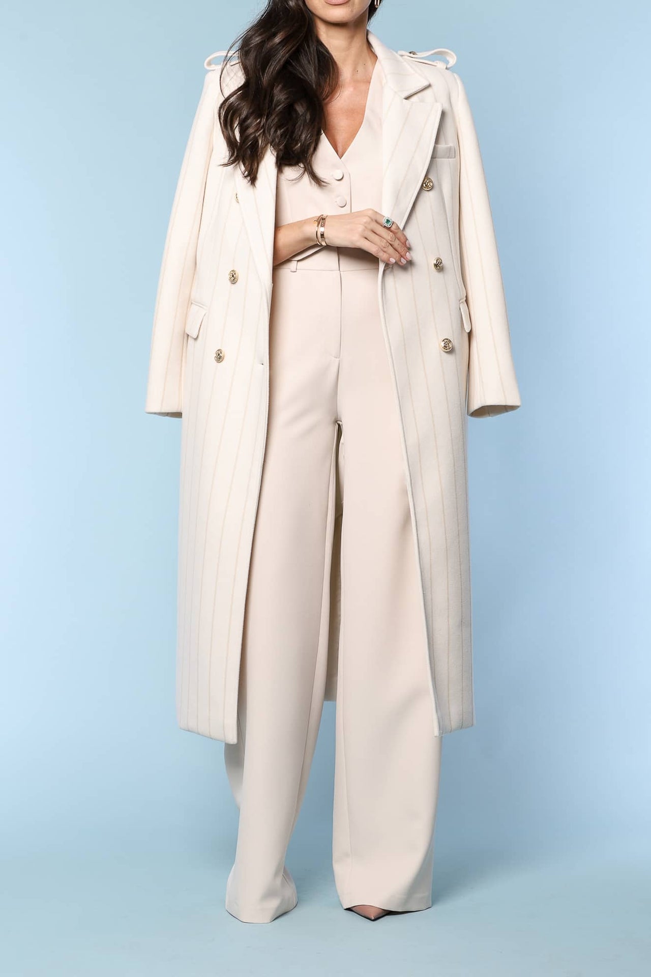 TRENCH-COAT ÉLÉGANCE VANILLE YVN