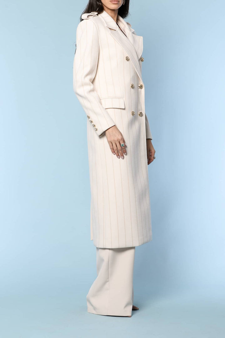 YVN VANILLA ELEGANCE TRENCH COAT - Fashion Roots