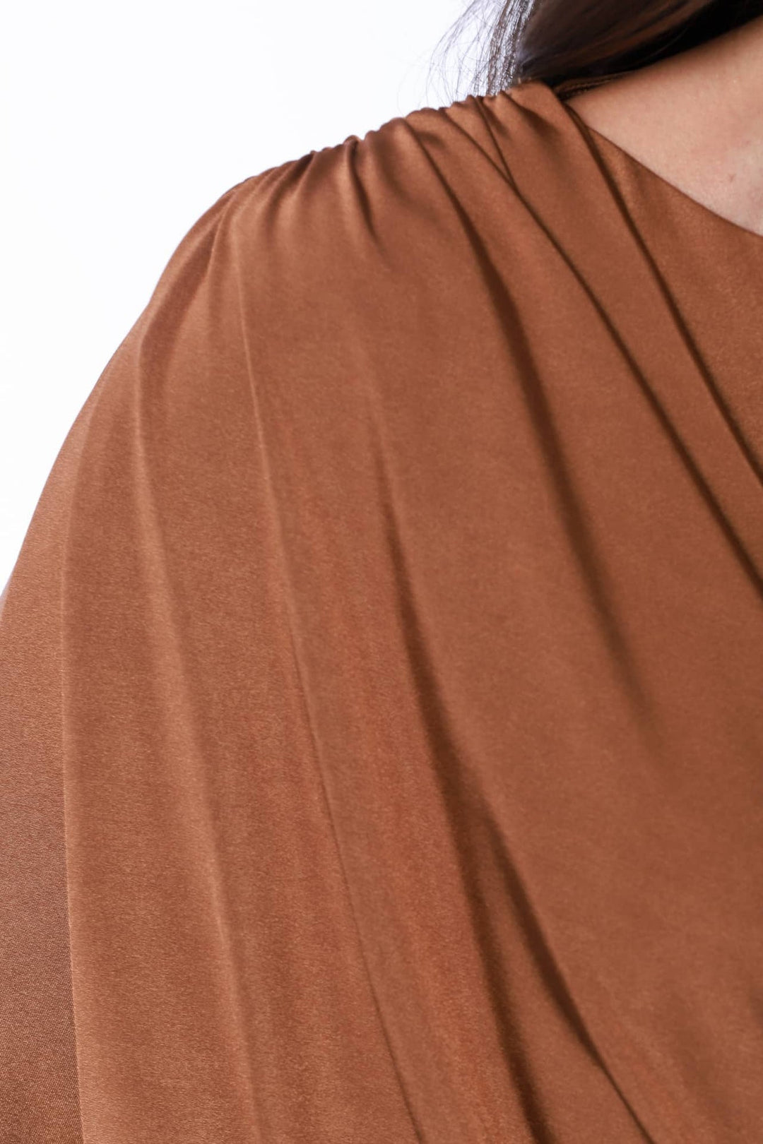 YVN MIDI DRESS CINNAMON - Fashion Roots