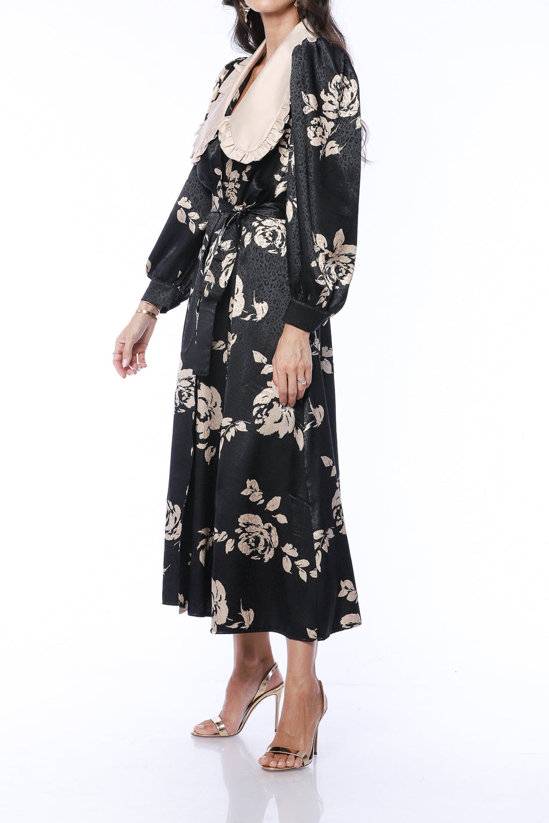 YVN FALL MOSS MIDI DRESS - Fashion Roots