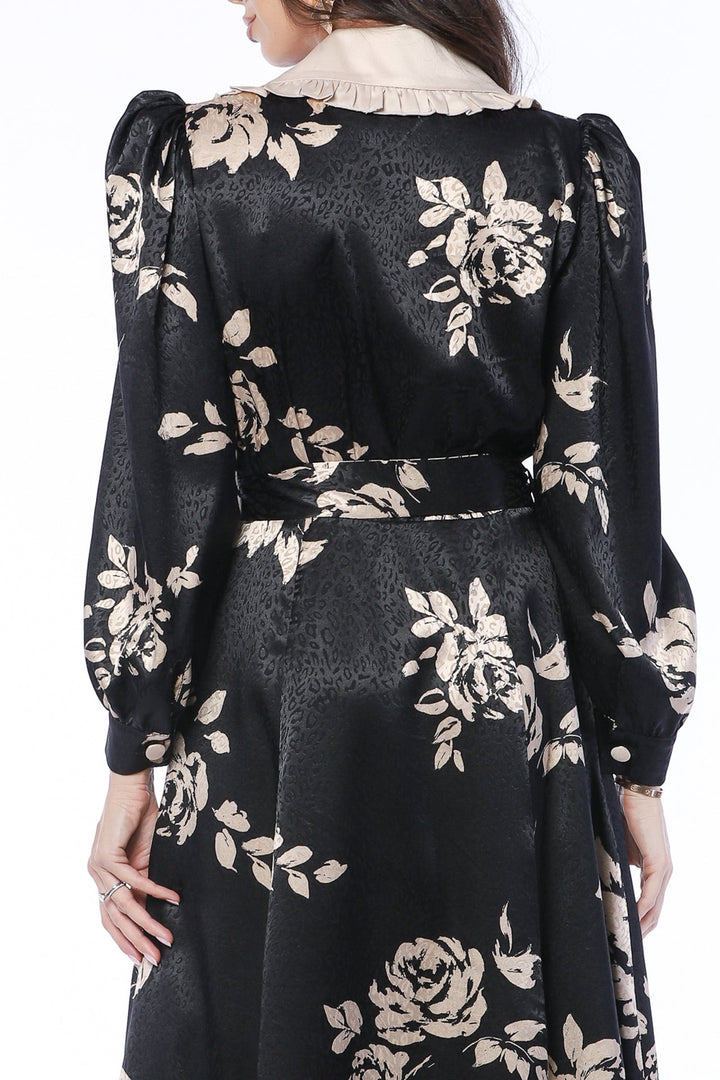 YVN FALL MOSS MIDI DRESS - Fashion Roots
