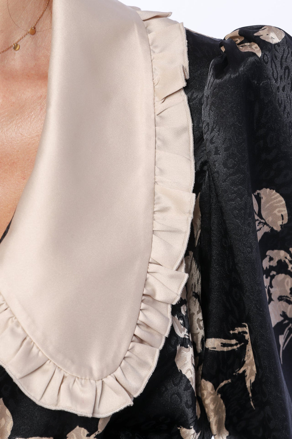 YVN FALL MOSS MIDI DRESS