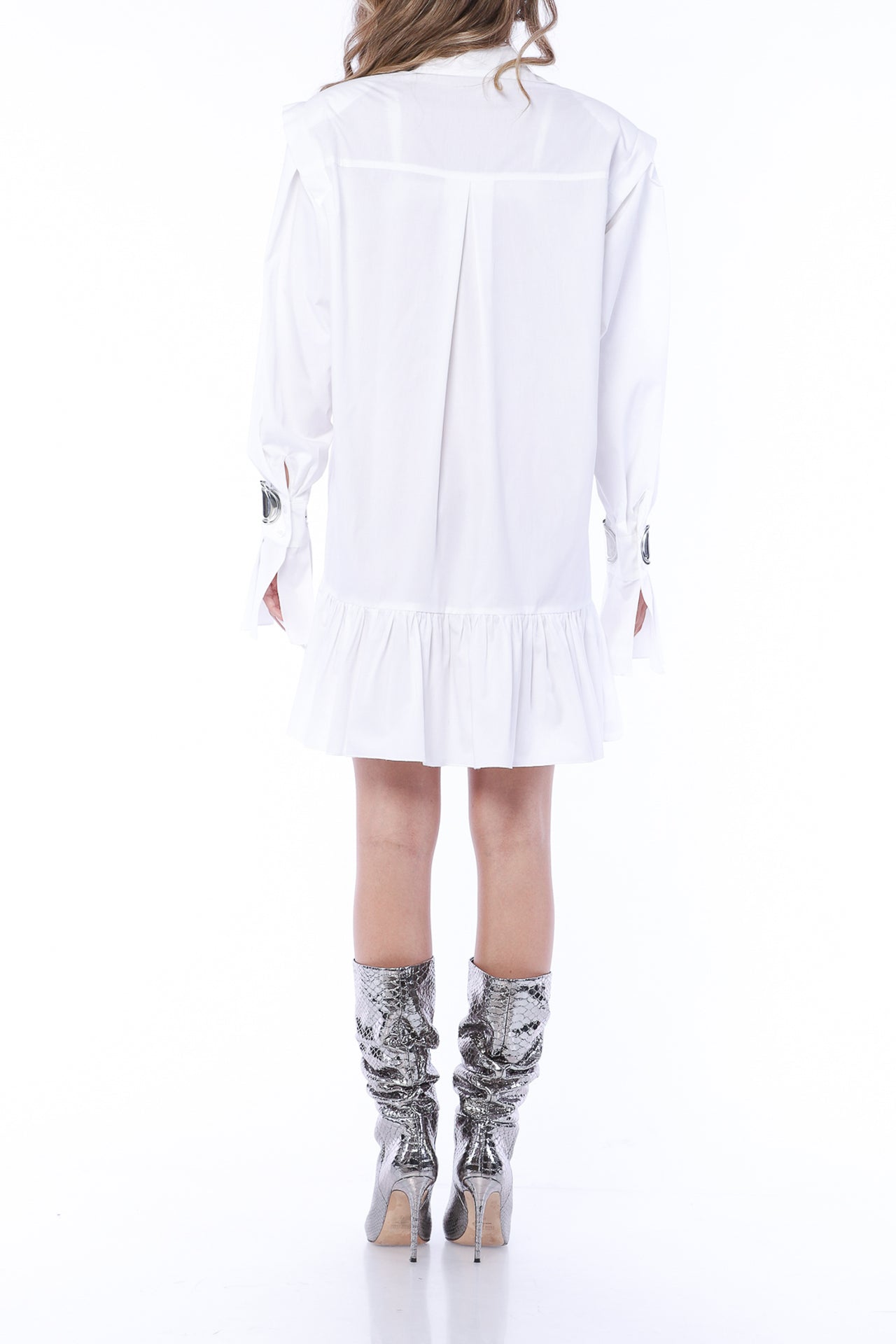 YVN MINI DRSS-SHIRT WITH PUFFED SLEEVES