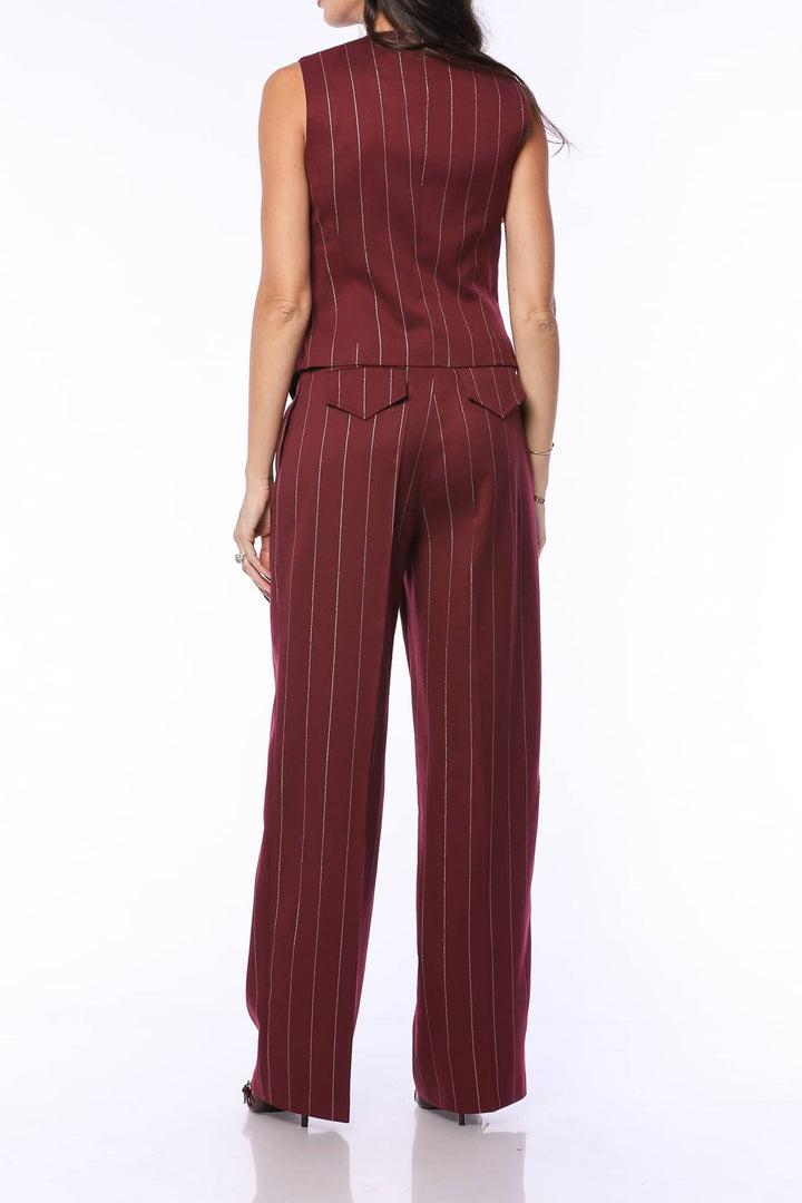 YVN Boss Babe High Waist Pants - Fashion Roots