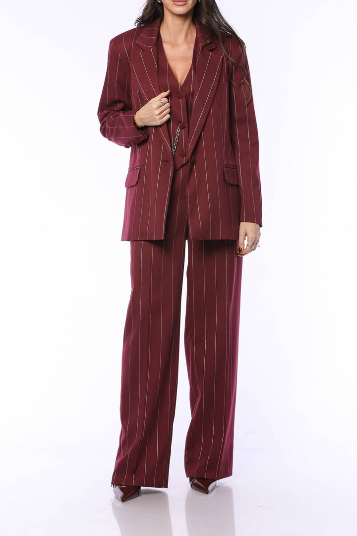 YVN Boss Babe Oversized Blazer - Fashion Roots