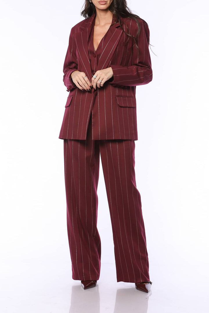 YVN Boss Babe Oversized Blazer - Fashion Roots