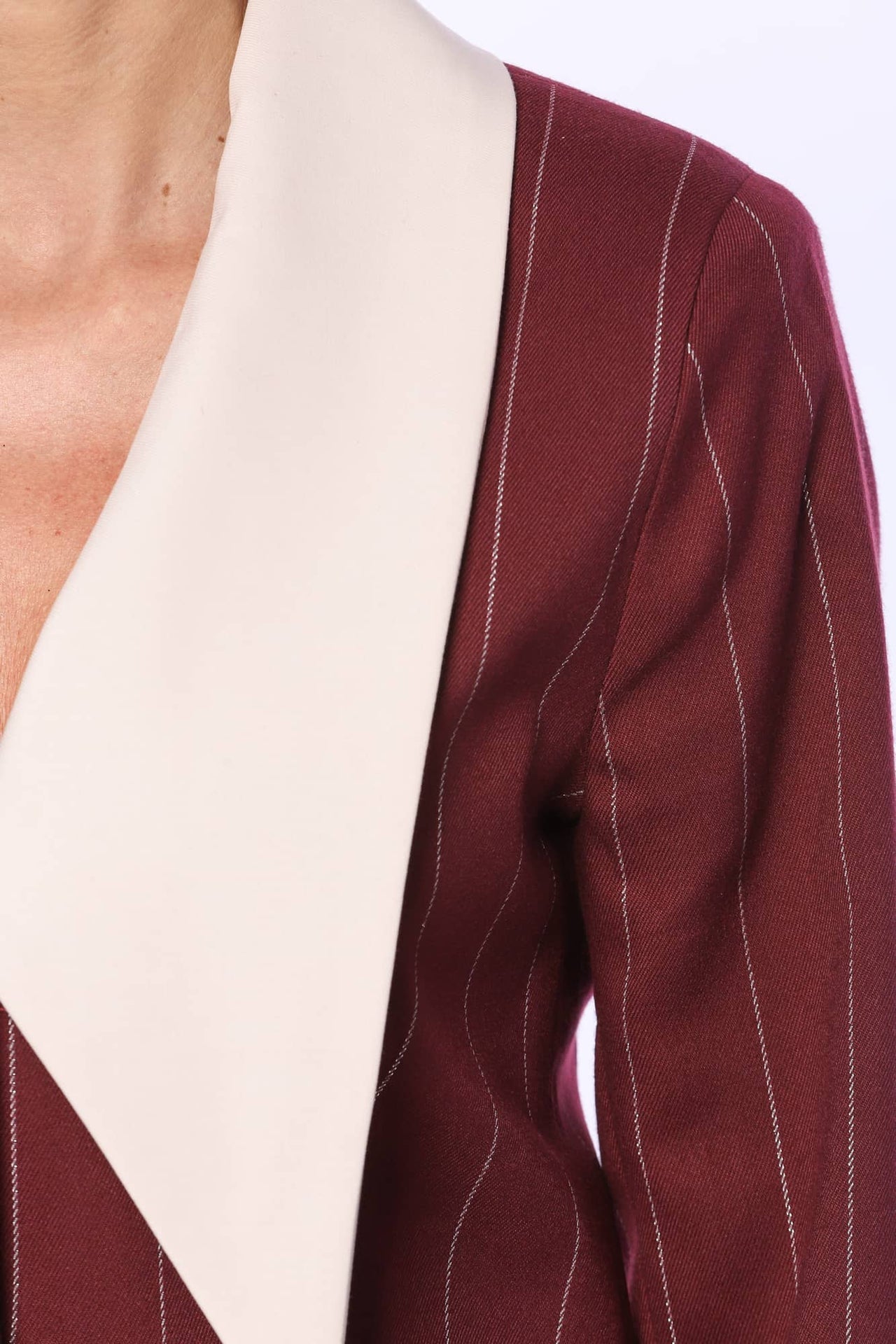 YVN Power Move Striped Blazer