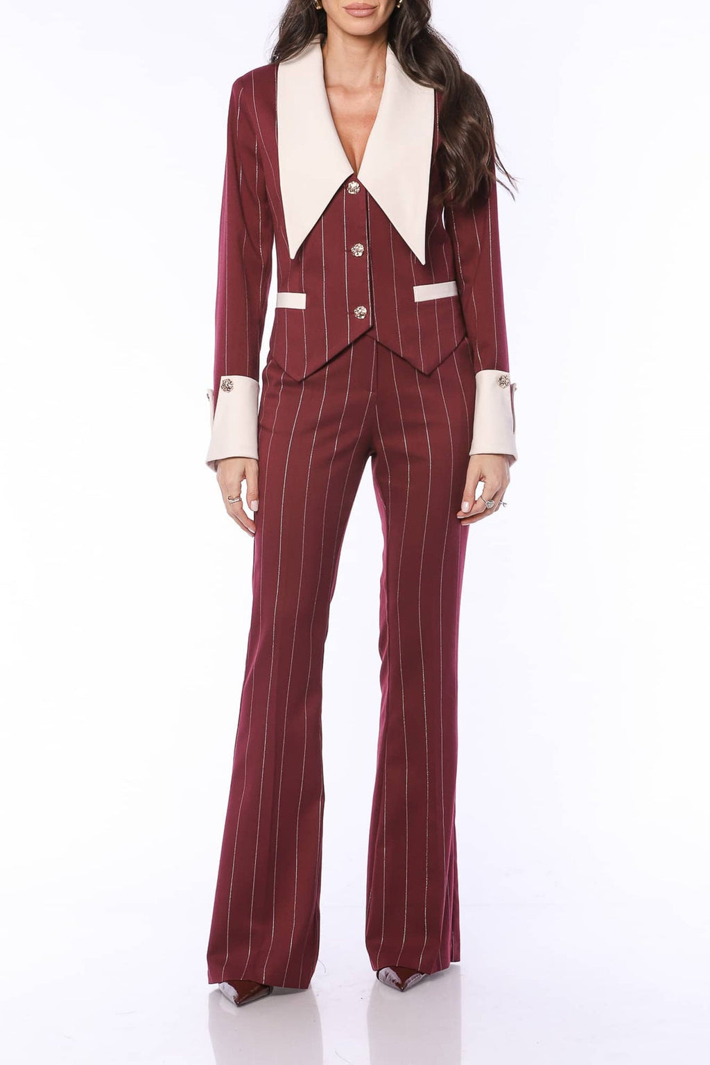 YVN Chic & Sharp High-Waist Trousers