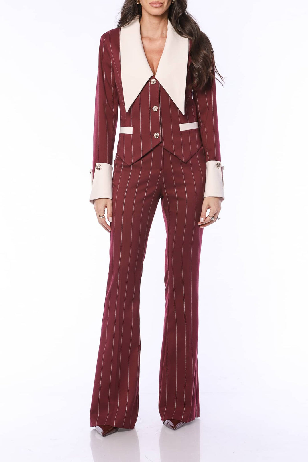 YVN Chic & Sharp High-Waist Trousers - Fashion Roots