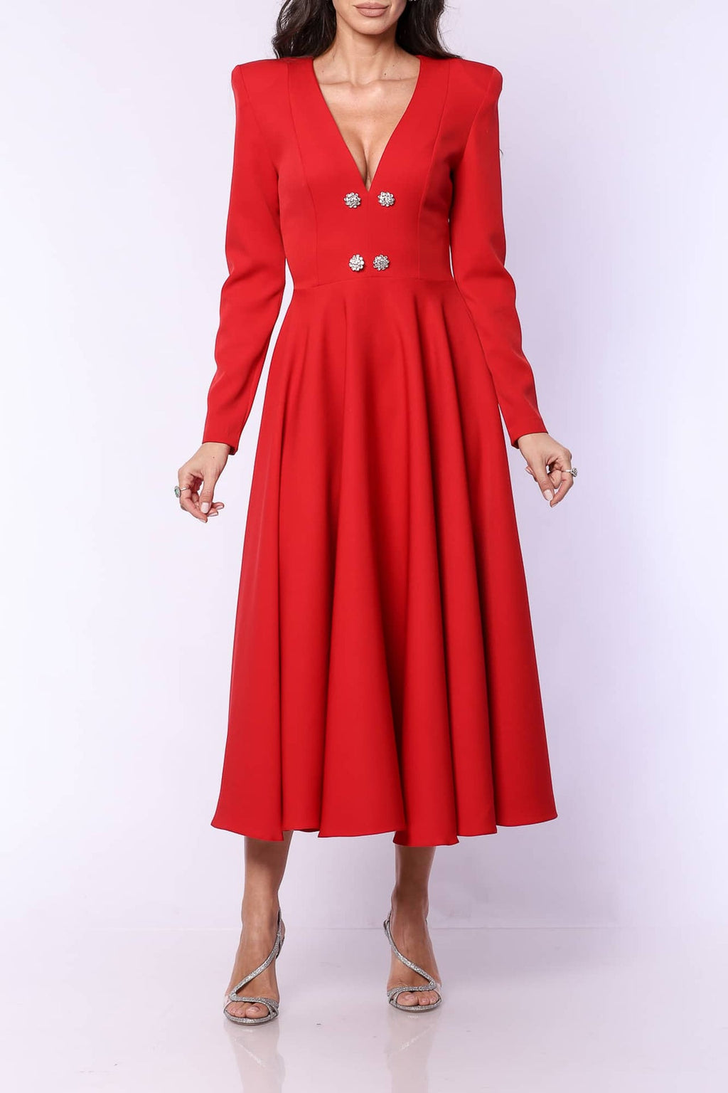 ROBE MIDI YVN ÉLÉGANCE EN MOUVEMENT