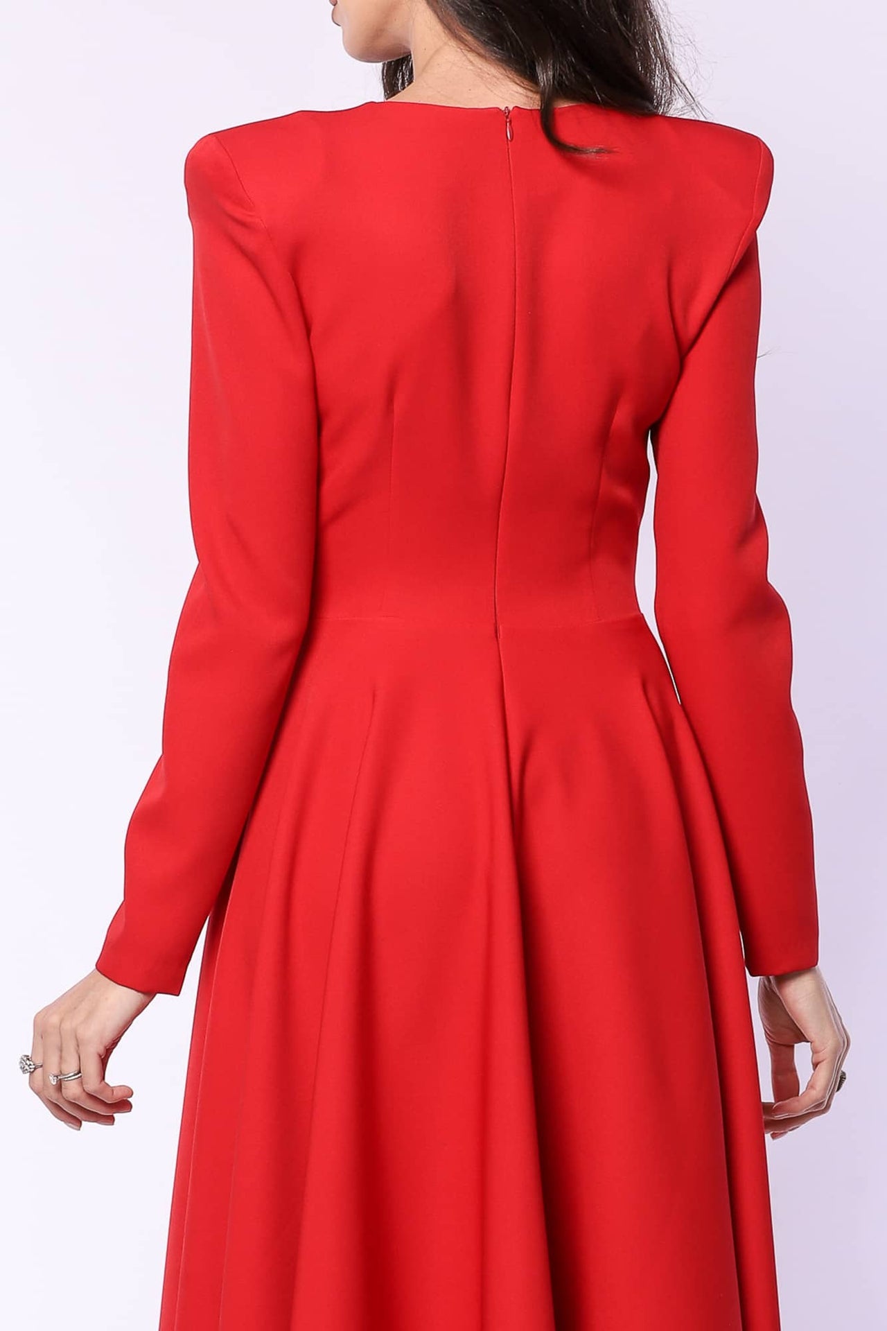 YVN ELEGANCE IN MOTION MIDI DRESS