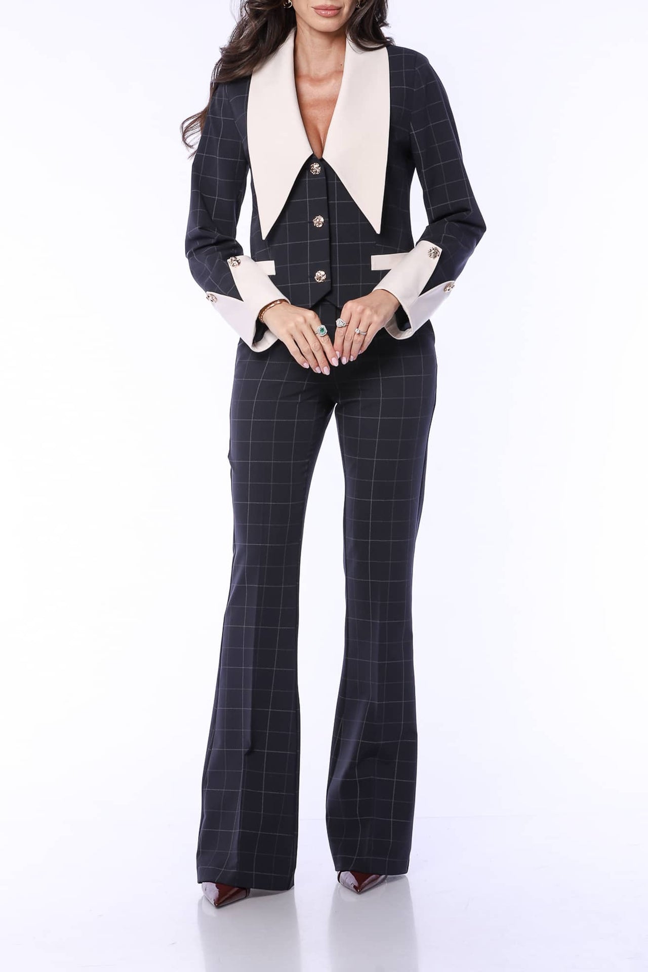 YVN BOSS BABE FLARED PANTS