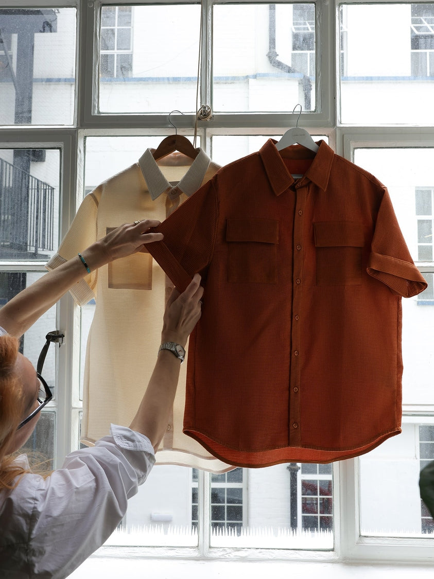 GENE - Cruz Short Sleeve Cotton shirt - Fashion Roots
