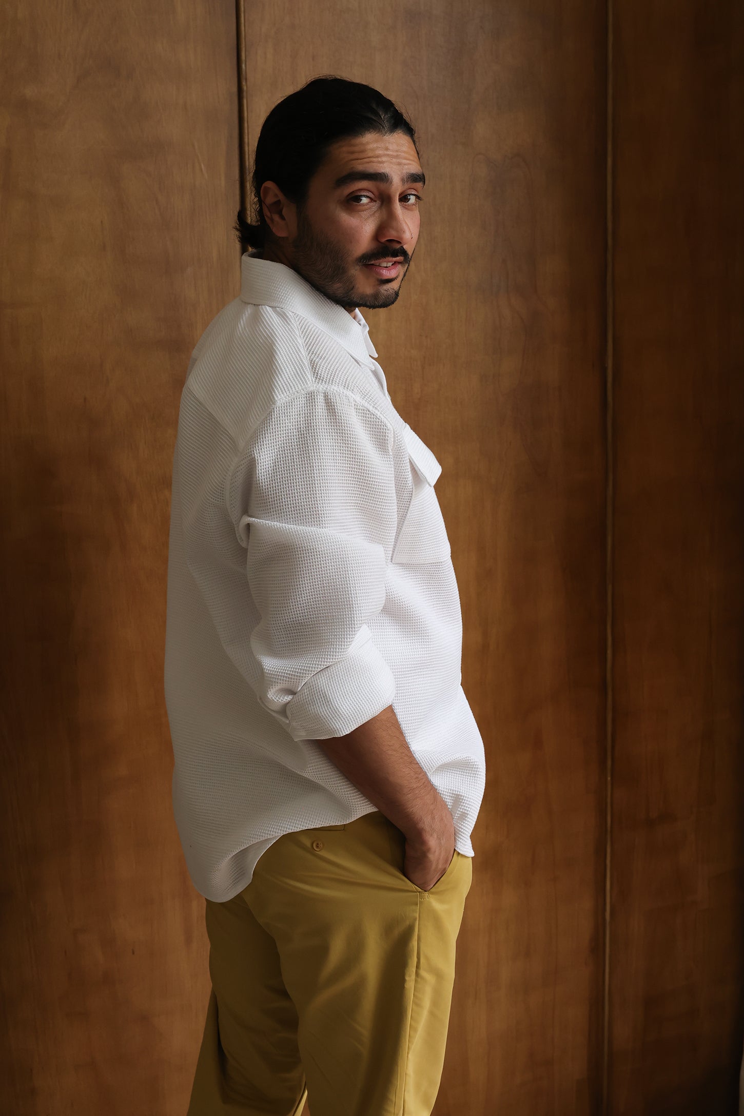 White Cove Cotton Piqué Classic Shirt