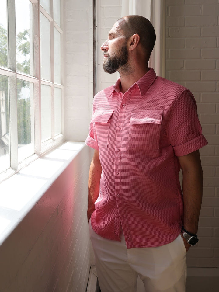 GENE - Cruz Short Sleeve Cotton shirt - Fashion Roots