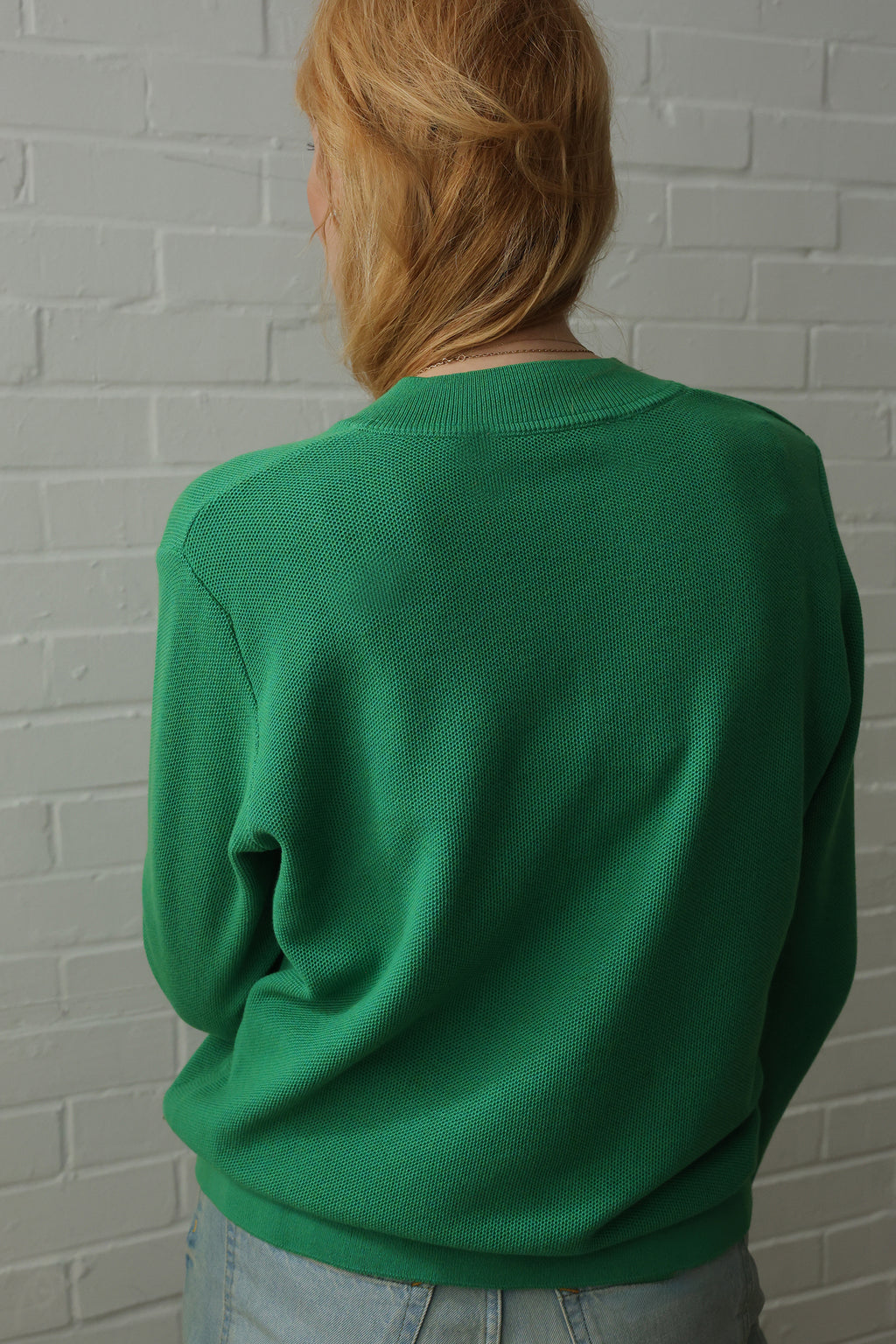 Fern Frame V-Neck Sweater
