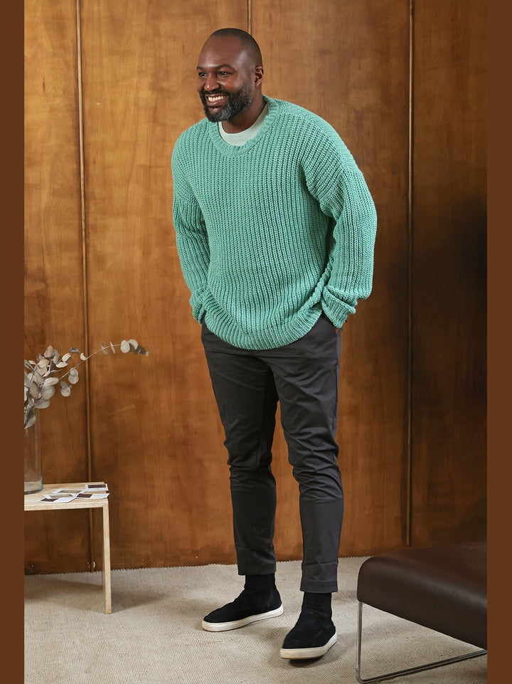 GENE - THE FRANCIS ALPACA-WOOL JUMPER - Fashion Roots