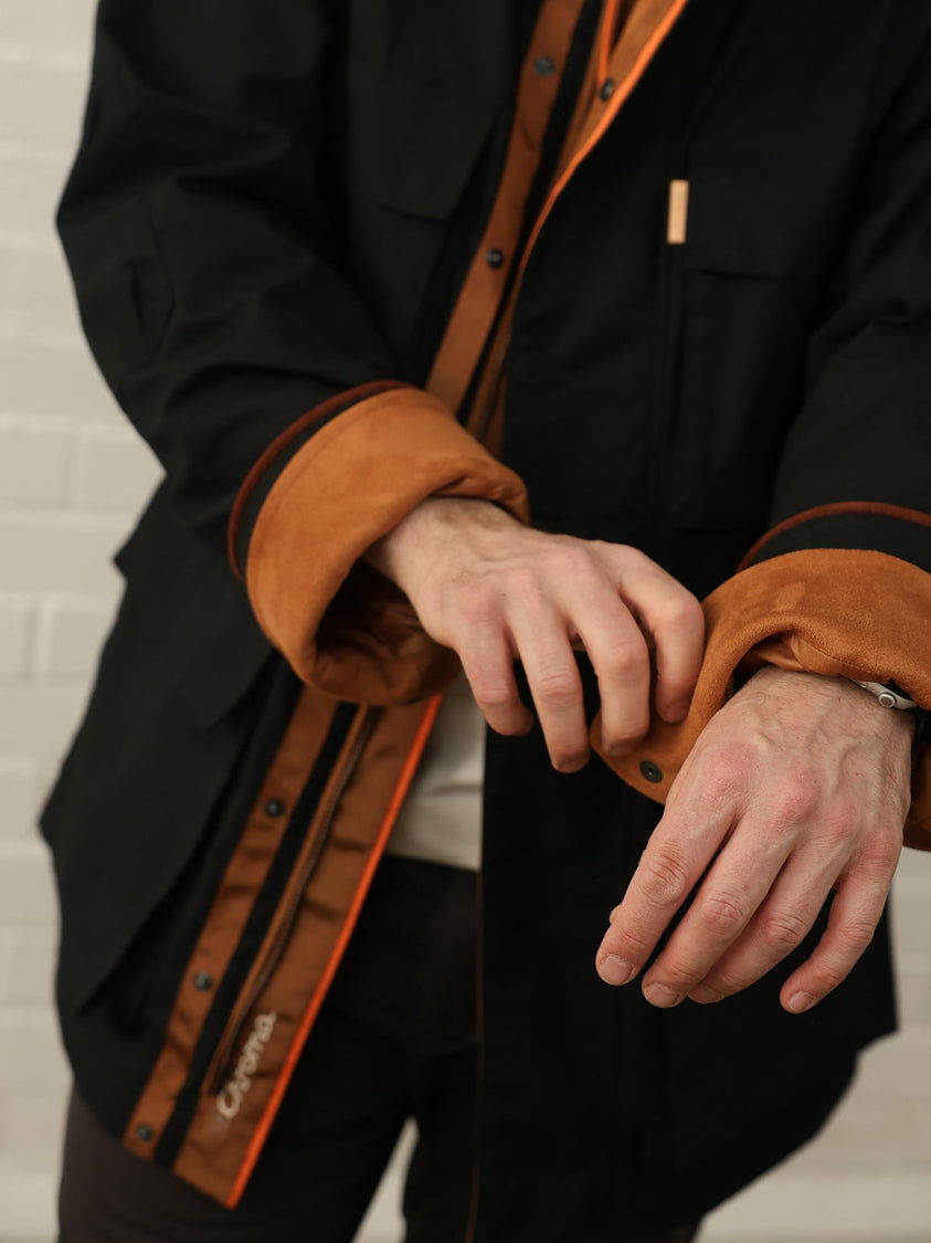 GENE - Hawthorn Parka in black - Fashion Roots