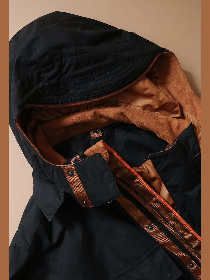 GENE - Hawthorn Parka in black