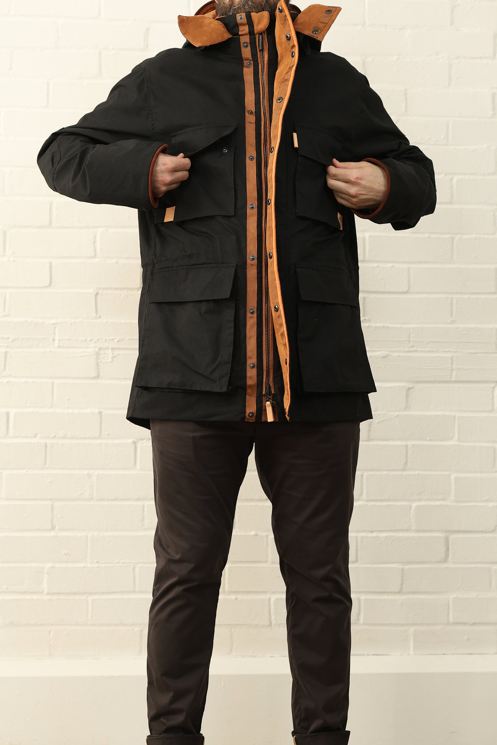 Hawthorn Parka in black