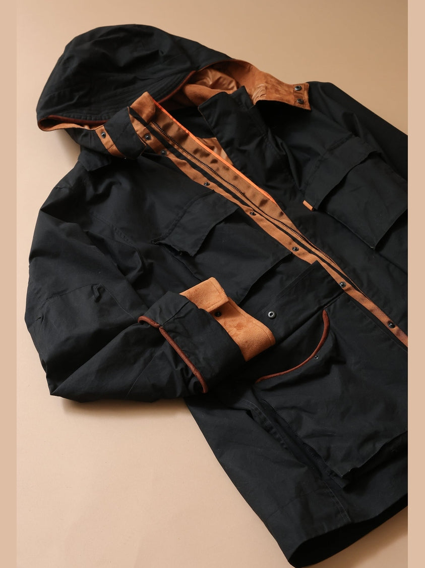 GENE - Hawthorn Parka in black