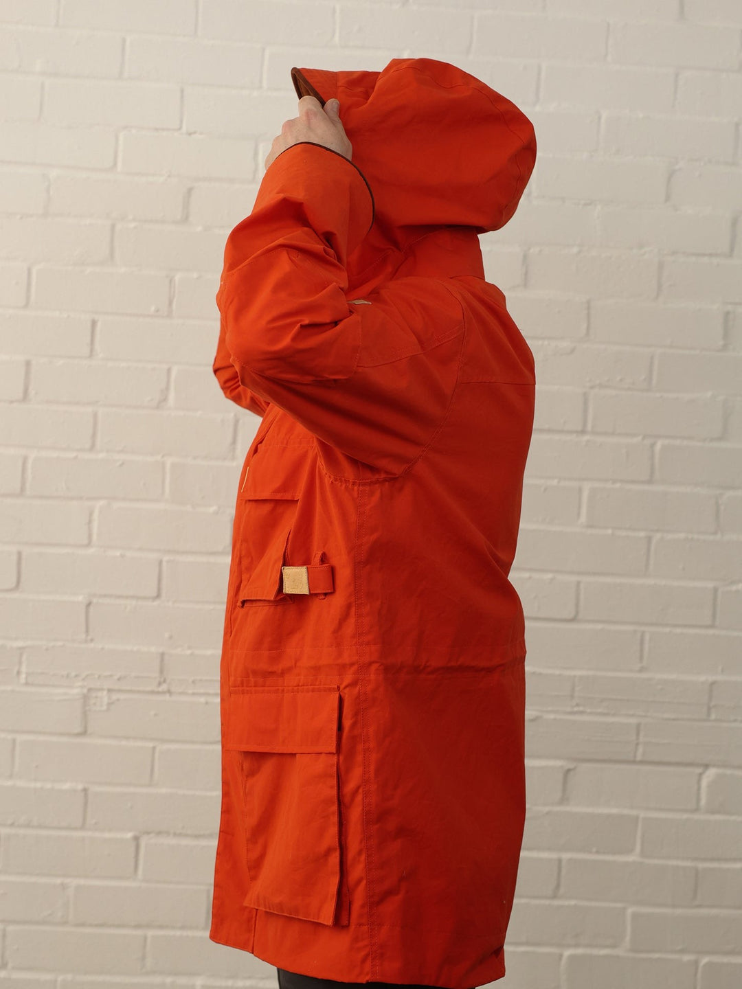 GENE - The Hawthorn Parka in burnt orange - Fashion Roots