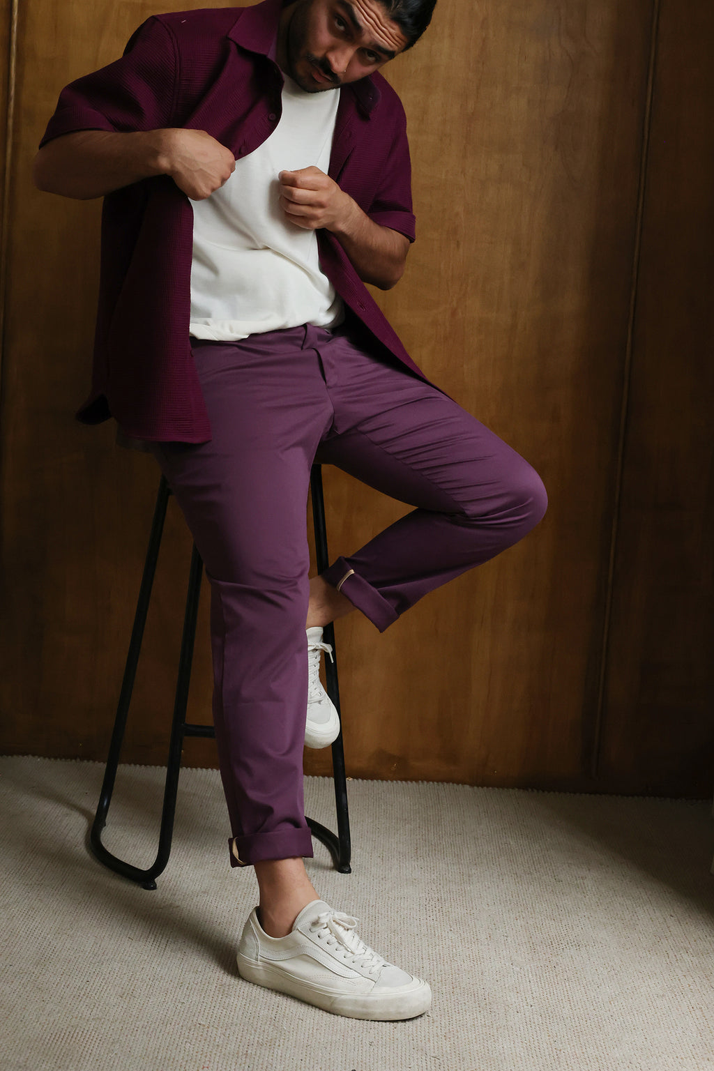 Fig Smoke Jude Cotton Trousers