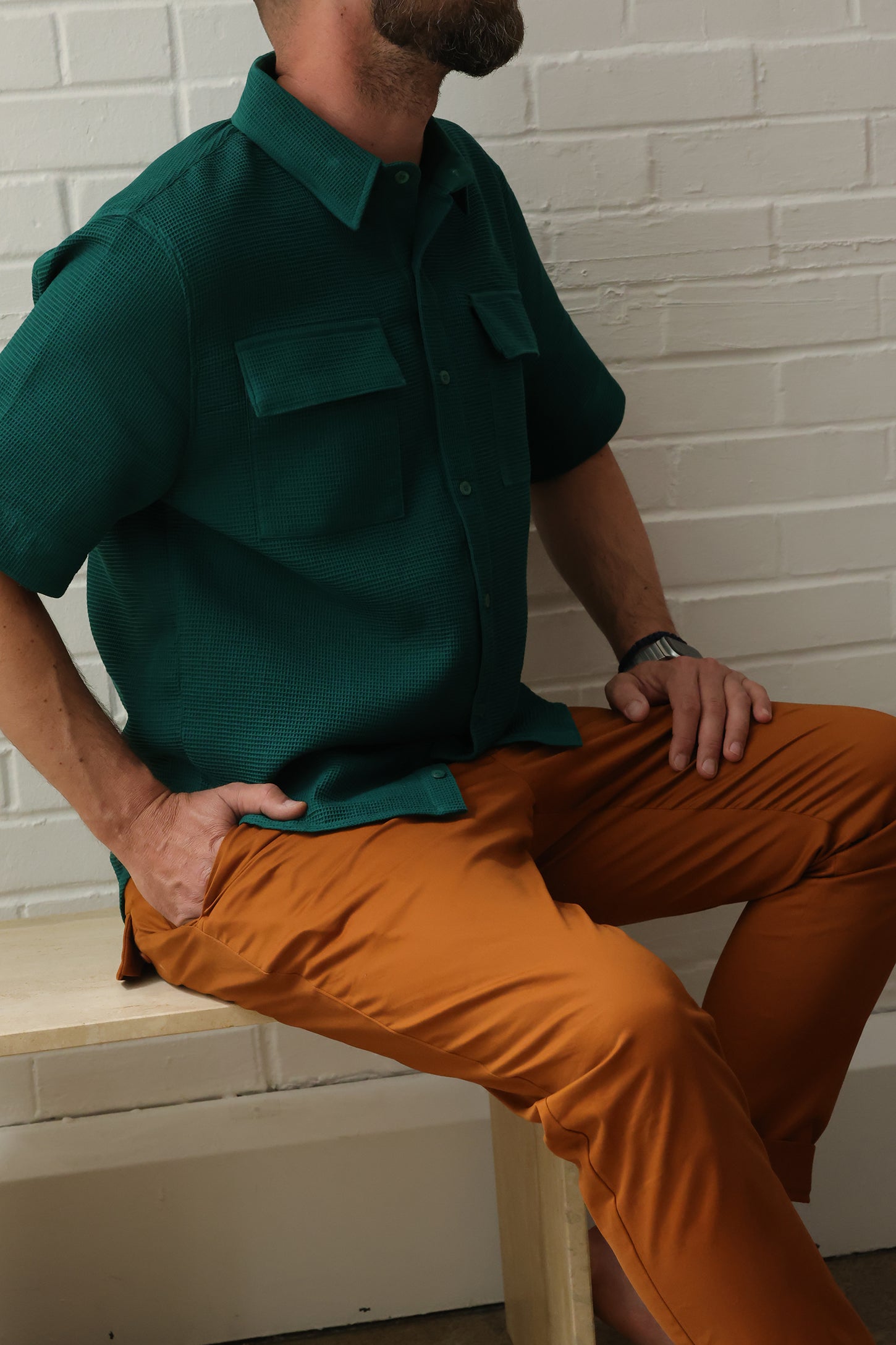GENE - Amber Jude Cotton Trousers