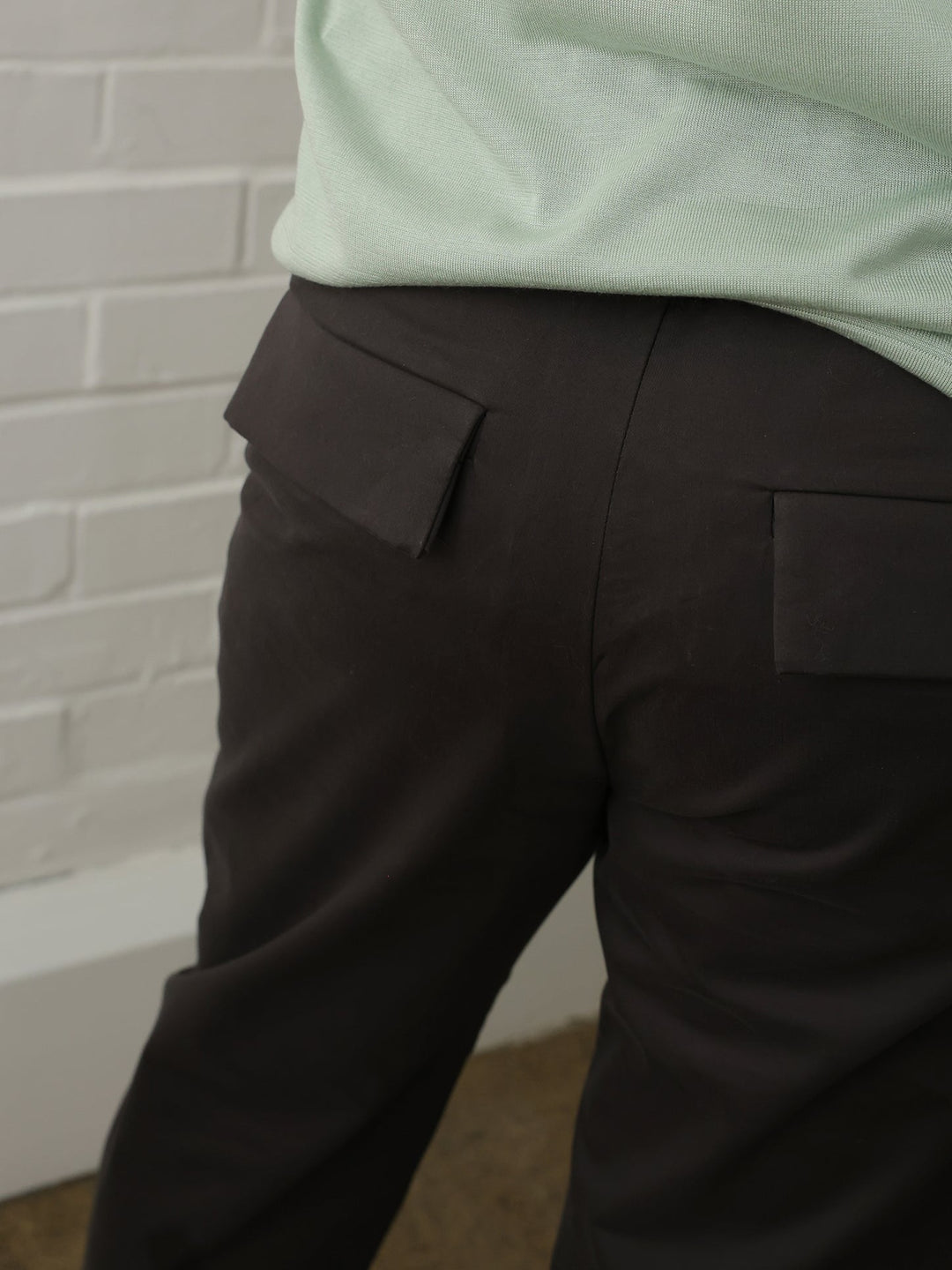 GENE - The Onyx Jude Cotton Trouser - Fashion Roots